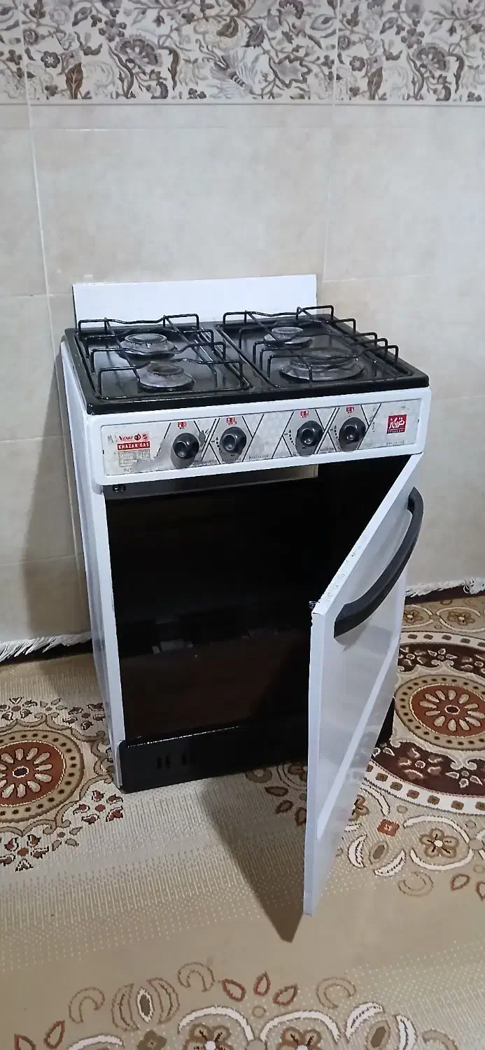 چهار شعله طرح فر|اجاق گاز و لوازم برقی پختوپز|علیآباد کتول, |دیوار