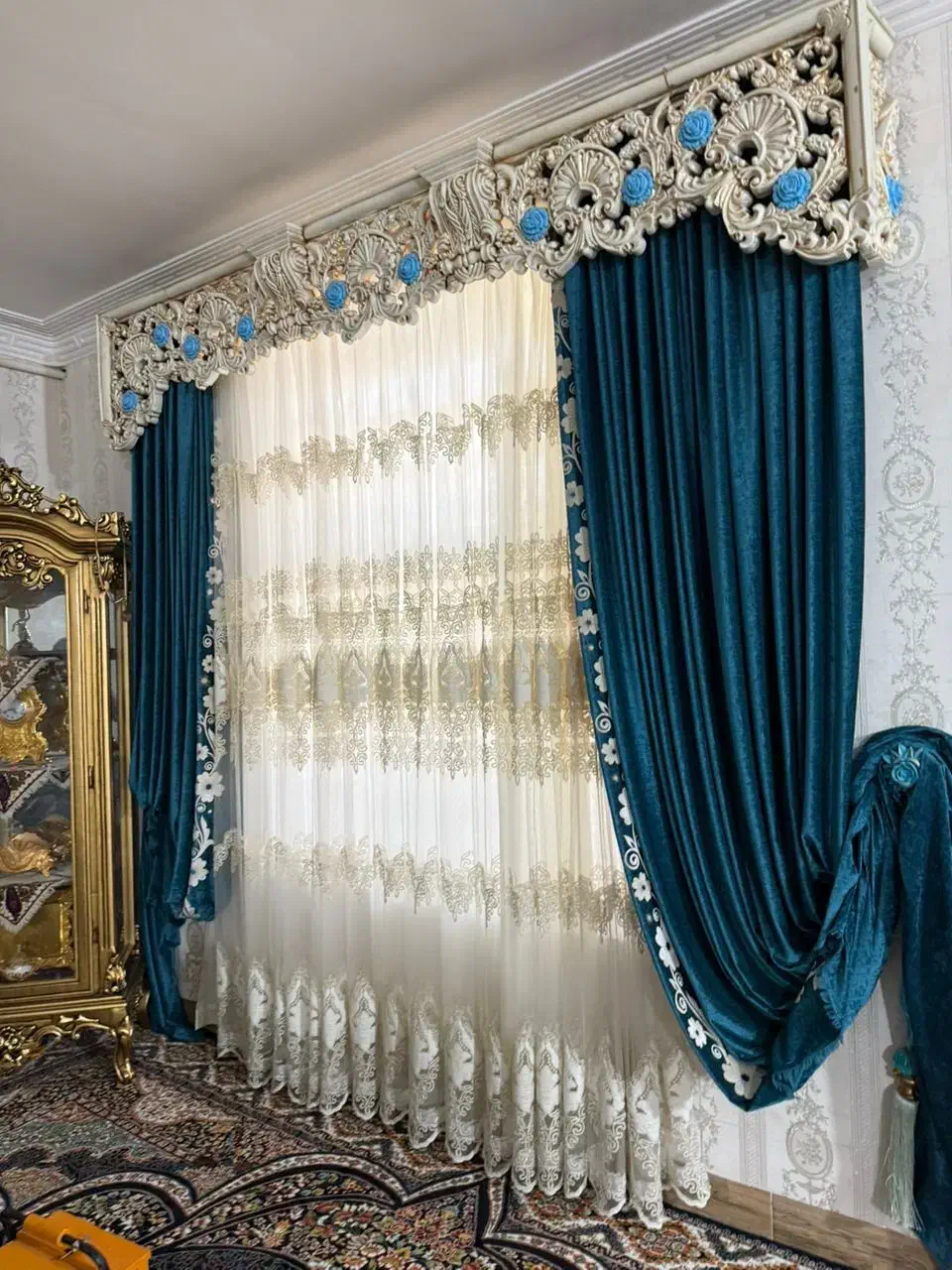 پرده|پرده، رانر، رومیزی|یزدان شهر, |دیوار