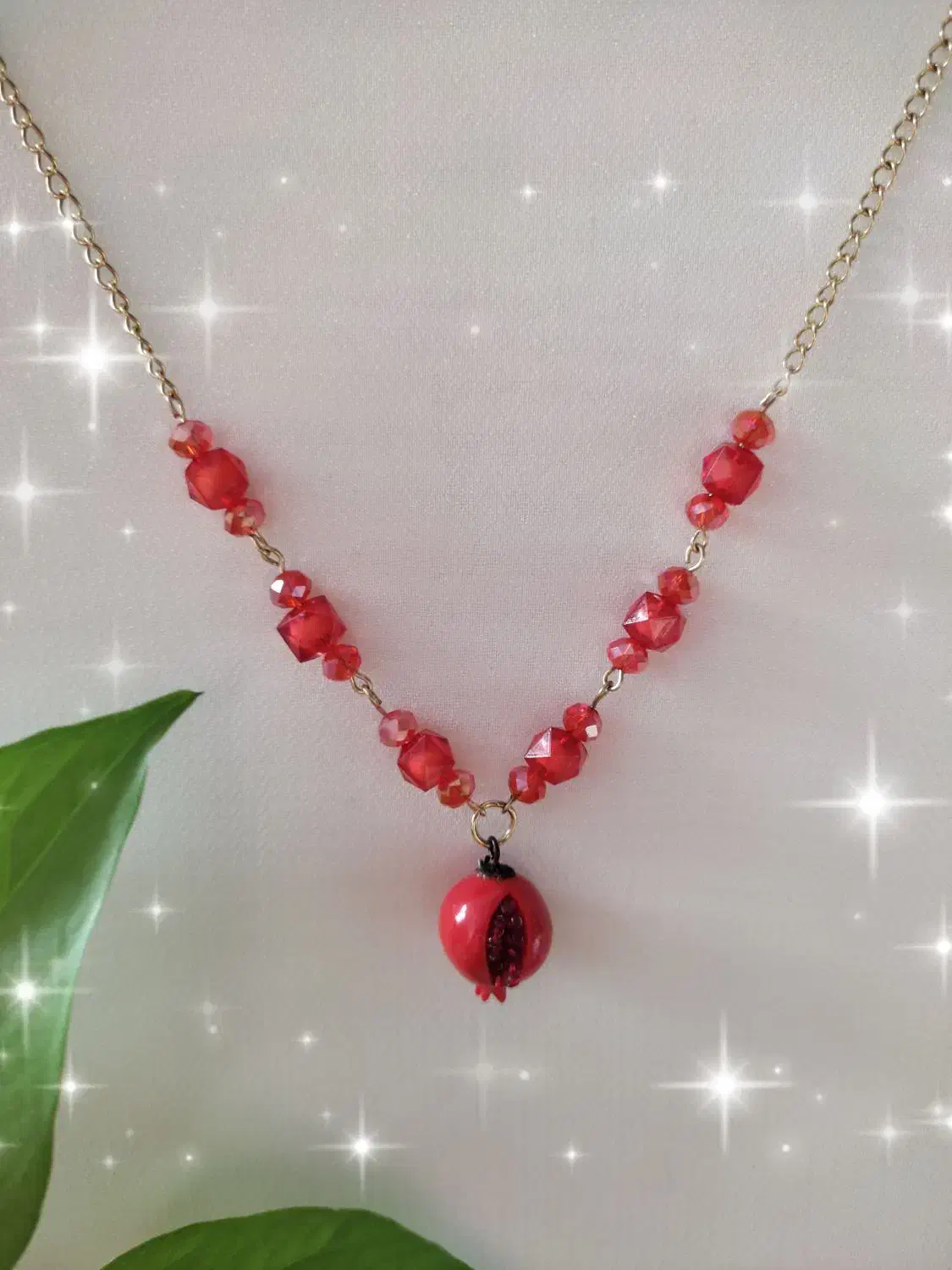 گوشواره و گردنبند یلدا|جواهرات|یزد, |دیوار