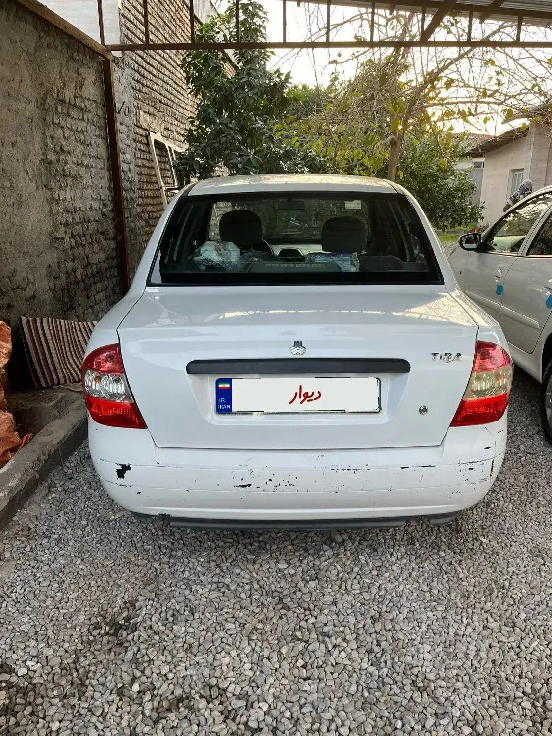 تیبا سفید صندوق دارمدل۹۸|خودرو سواری و وانت|فاضل آباد, |دیوار