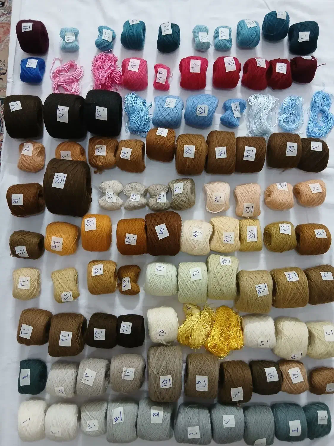 نخ و نقشه تابلو فرش ،طرح عتیقه فروش|تابلو فرش|لنگرود, |دیوار