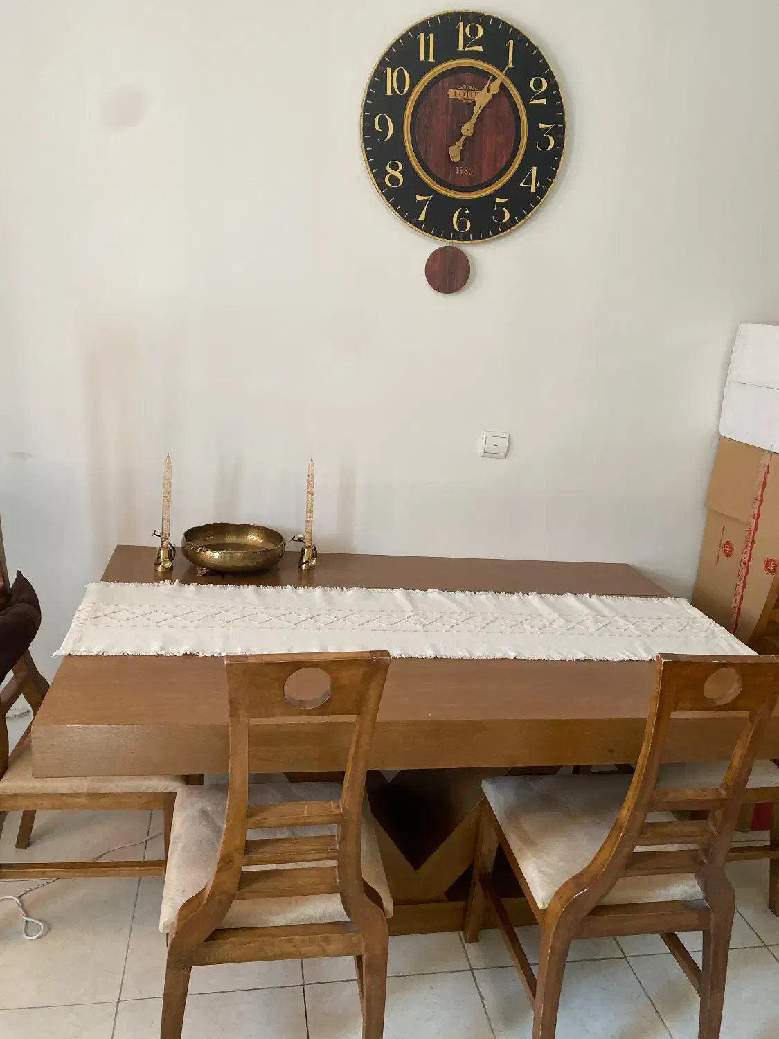 میز غذا خوری|میز و صندلی غذاخوری|اندیشه, شهرک مریم|دیوار