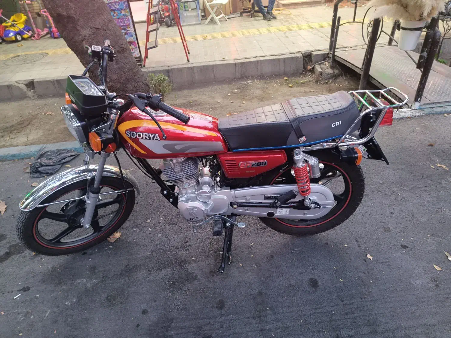 موتور 200 استارتی|موتورسیکلت|اصفهان, نقش جهان|دیوار