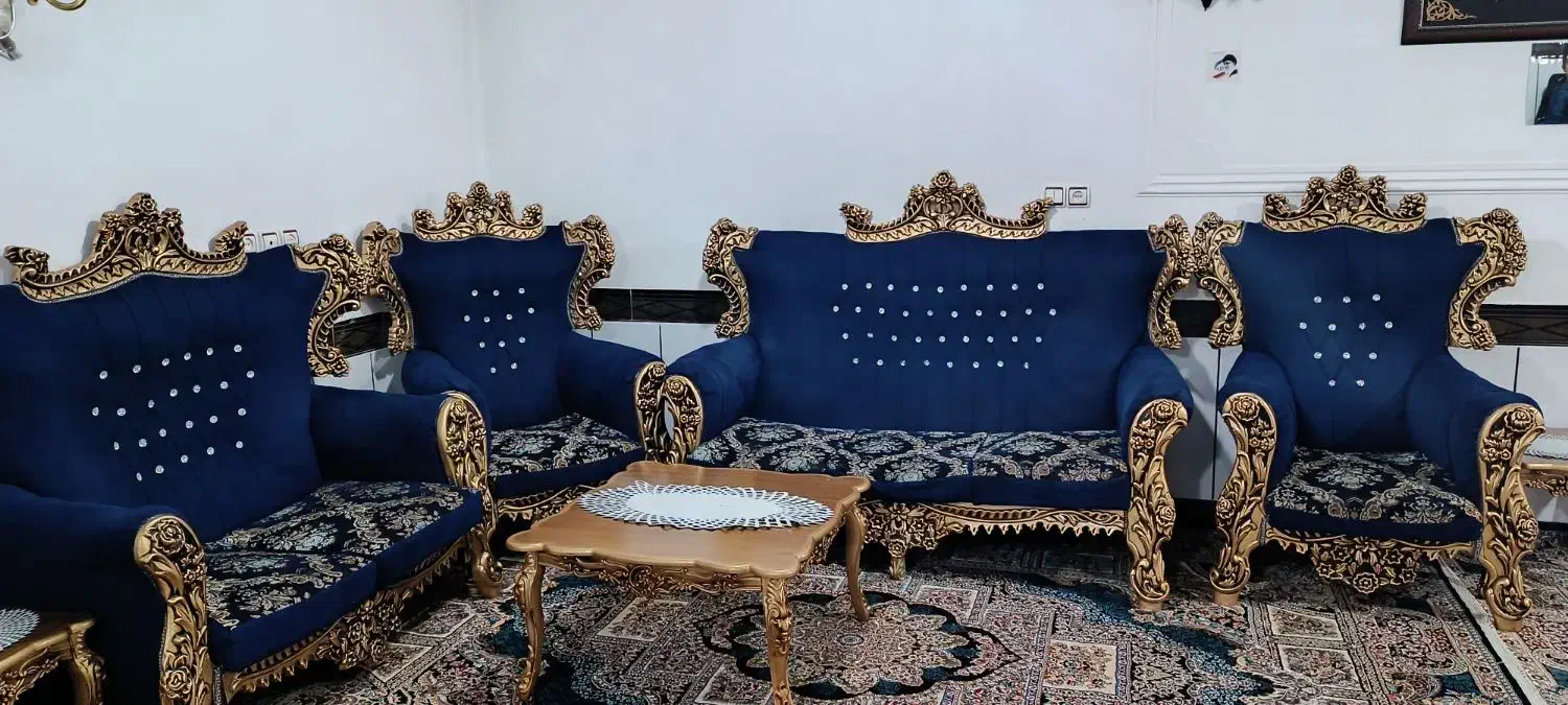 مبل سلطنتی|مبلمان خانگی و میز عسلی|الشتر, |دیوار