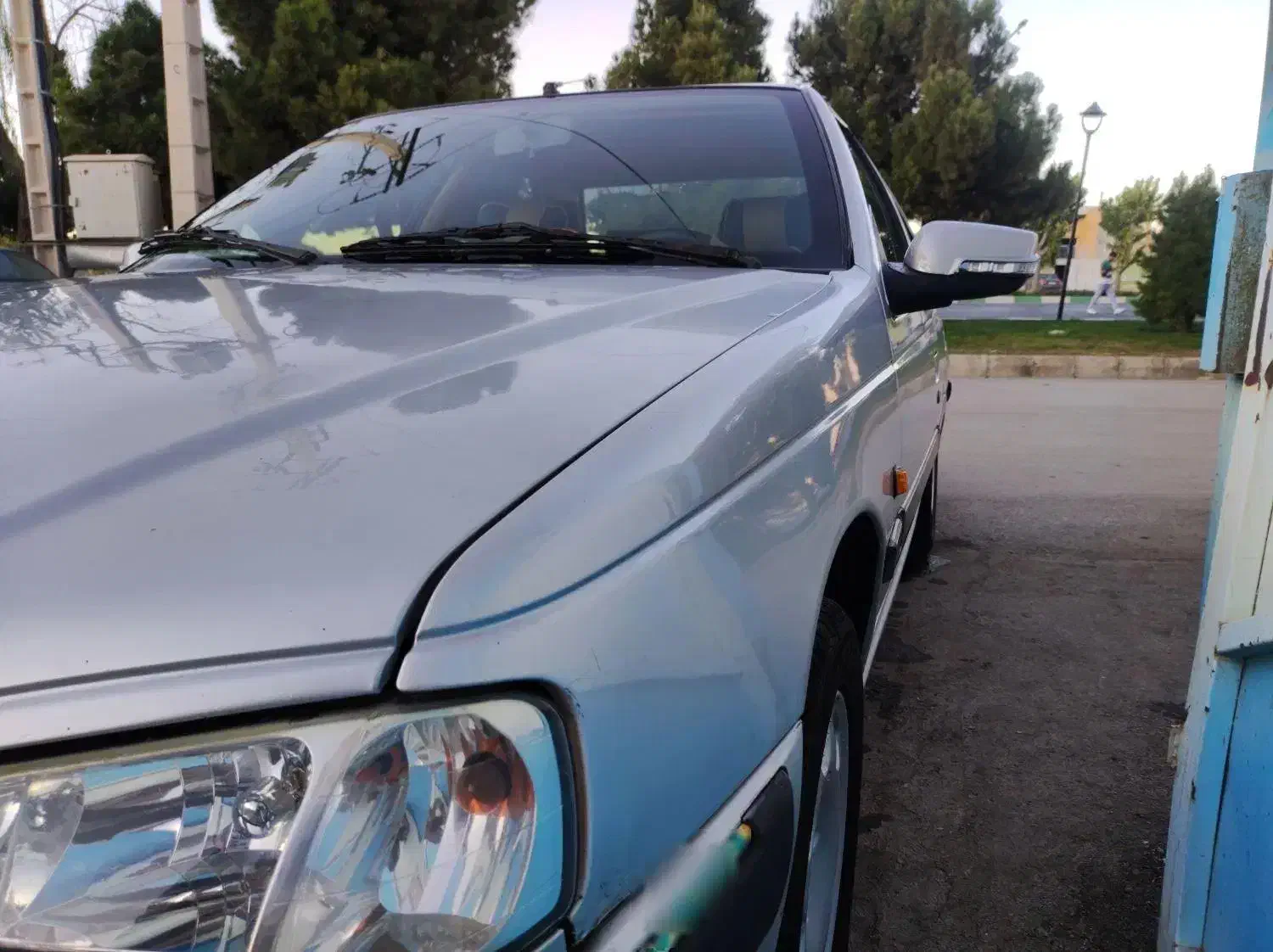 پژو پارس سال مدل ۹۰ نقره ای|خودرو سواری و وانت|شهرضا, |دیوار