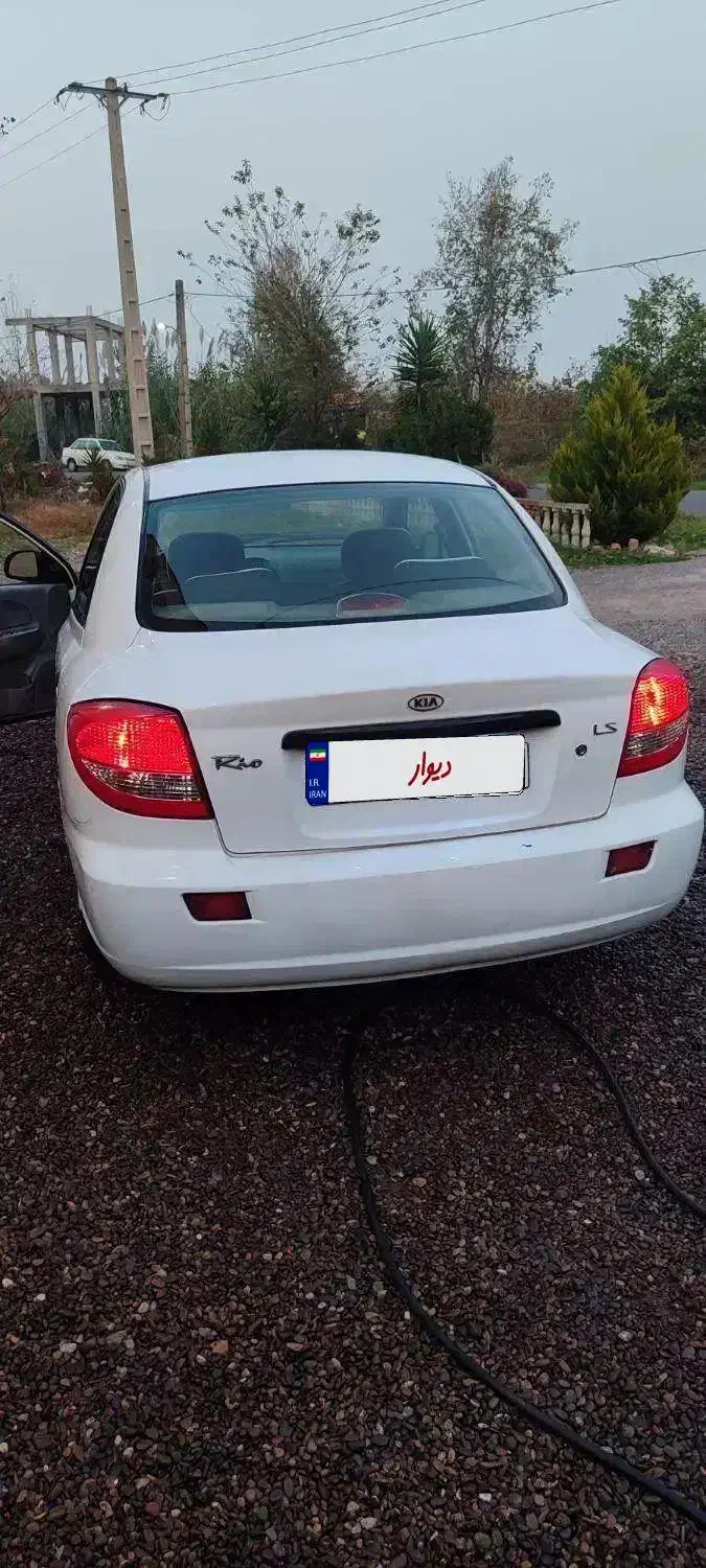 ریو مونتاژی (abs و هیدرولیک) ۸۹|خودرو سواری و وانت|کوچصفهان, |دیوار