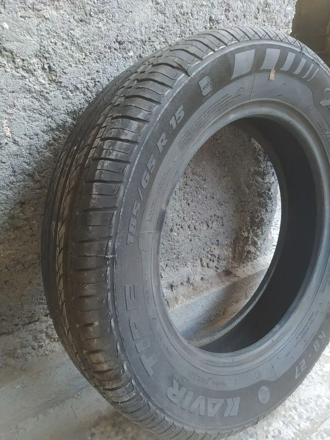 لاستیک 15کویر تایر یک عدد رودان|قطعات یدکی و لوازم جانبی|رودان, |دیوار