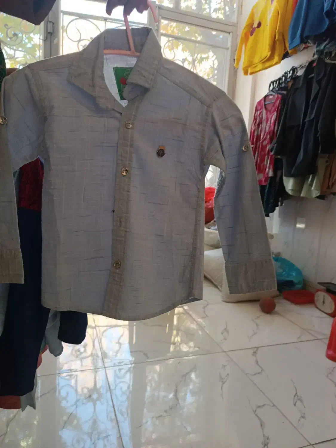 پیرهن پسرانه در سایز مختلف ۹۵هزار|لباس|سنقر, |دیوار