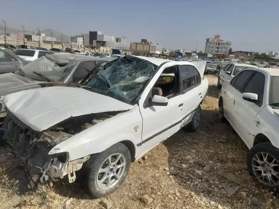 سمند ۸۷ تصادفی|خودرو سواری و وانت|یاسوج, |دیوار