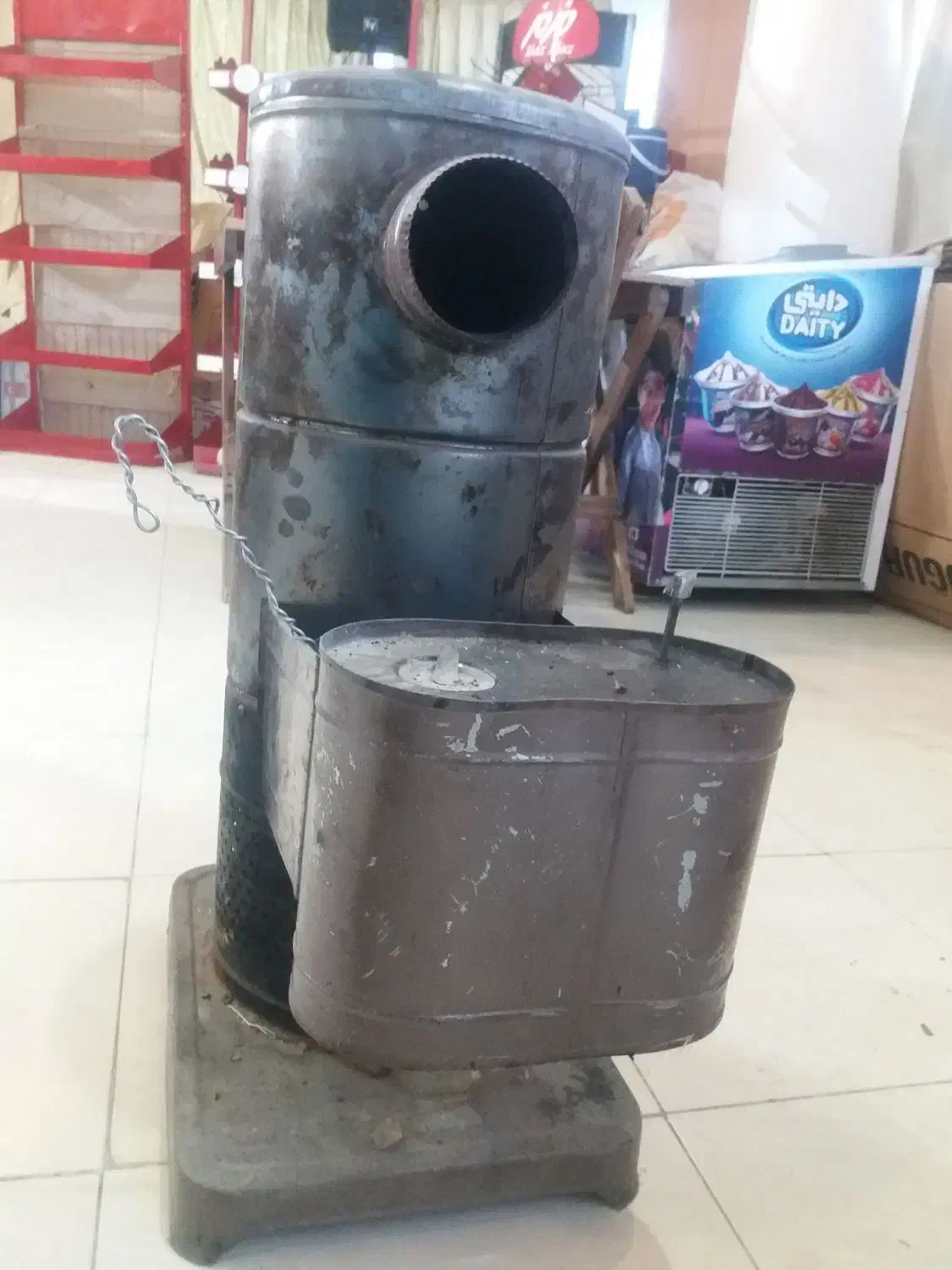 بخاری نفتی|بخاری، هیتر، شومینه|بوئین زهرا, |دیوار