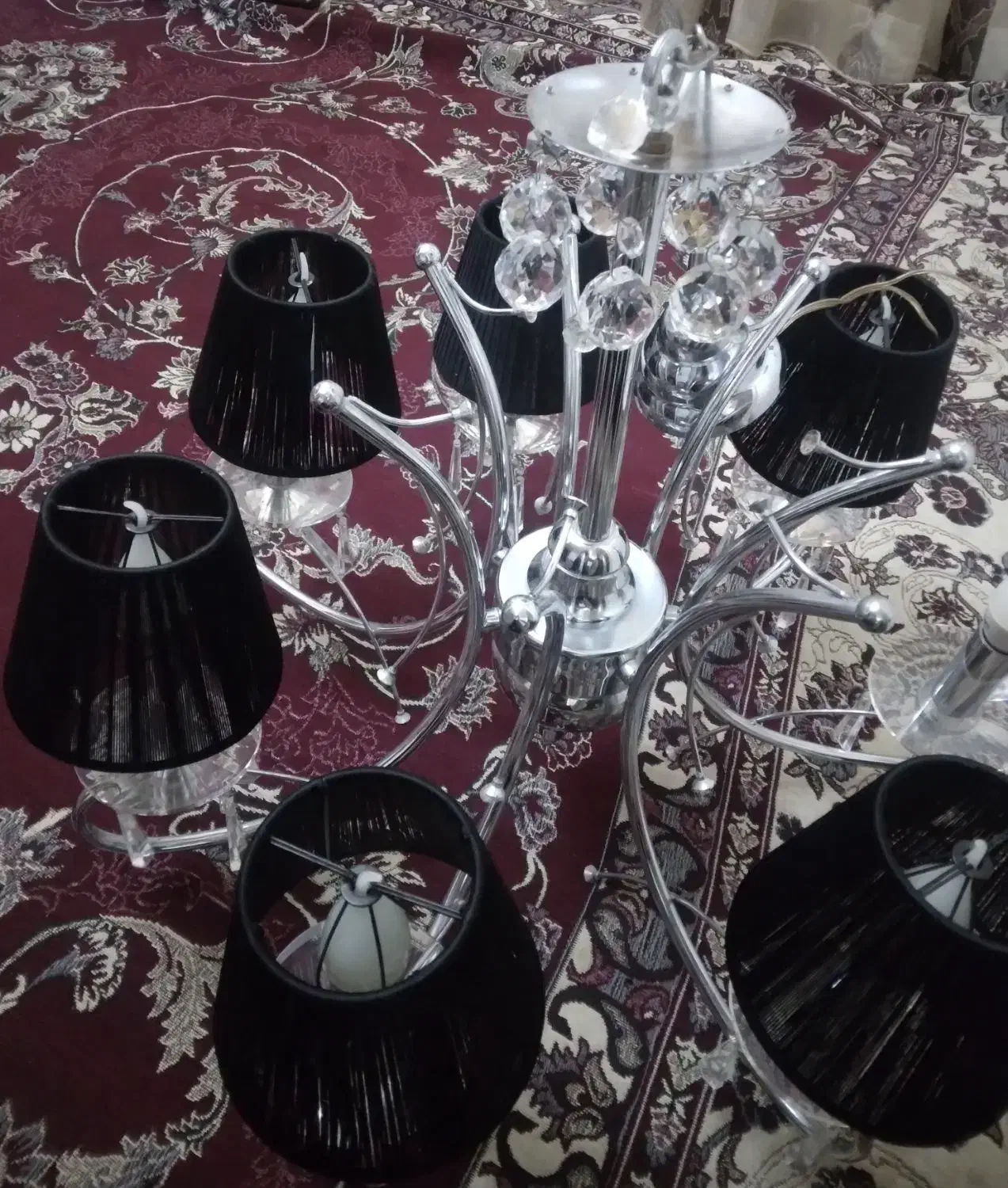 لوستر ۷ شاخه|لوستر و چراغ آویز|اراک, |دیوار