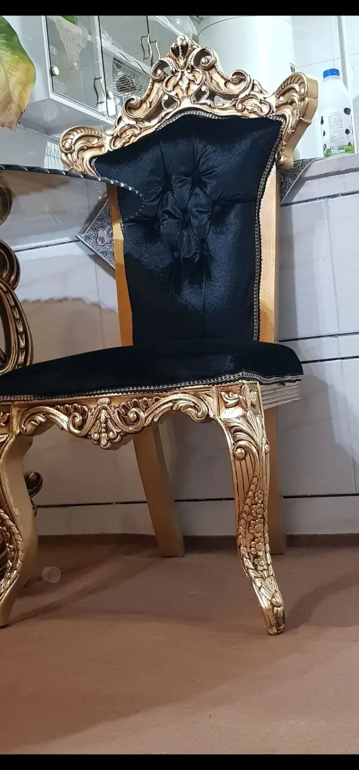 مبل استیل نه نفره وناهارخوری هشت نفره|مبلمان خانگی و میز عسلی|اصفهان, نصرآباد|دیوار