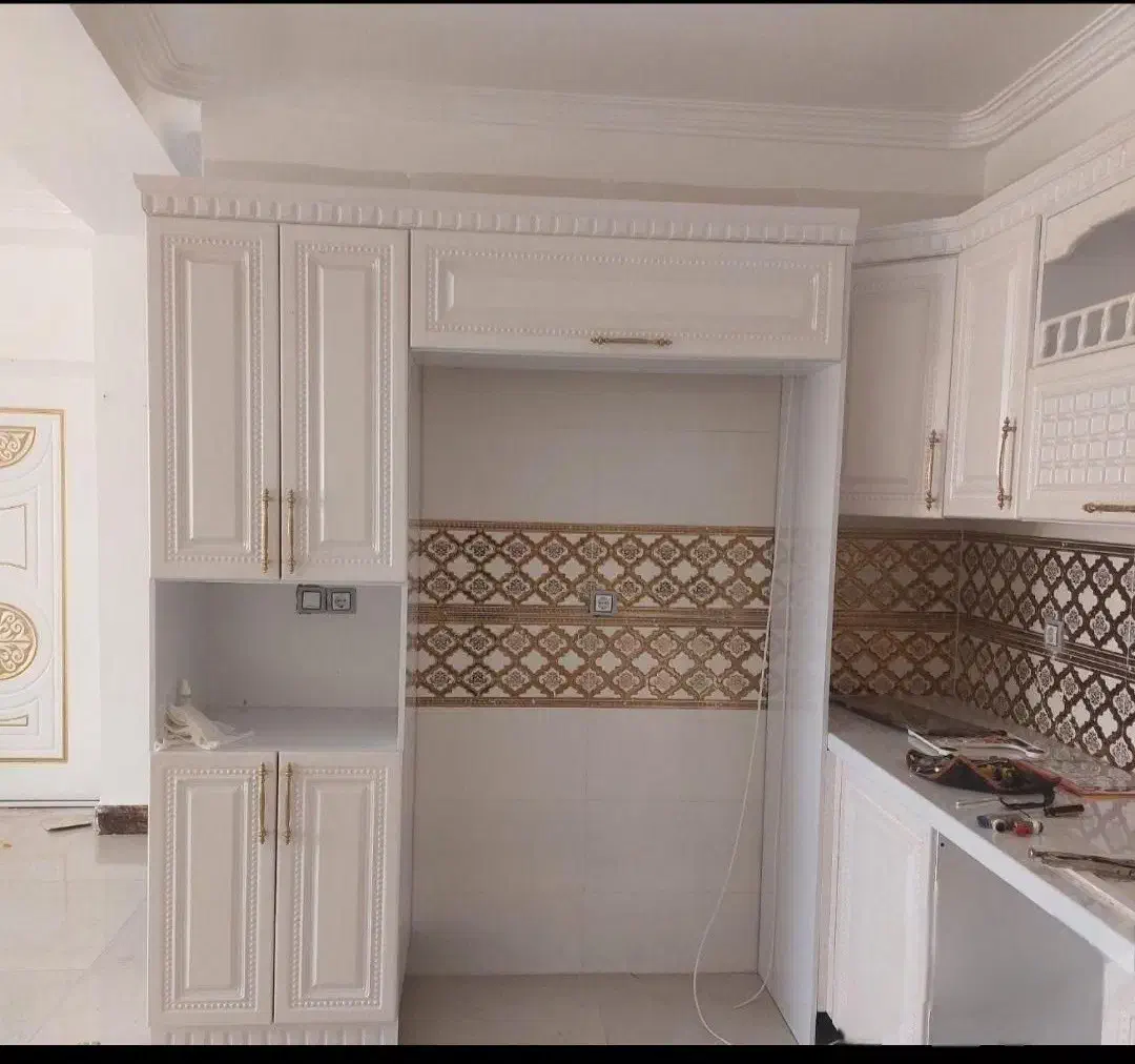 وکیــوم کابینت - 4.4 روکشcnc/ م25|مصالح و تجهیزات ساختمان|رزن, |دیوار