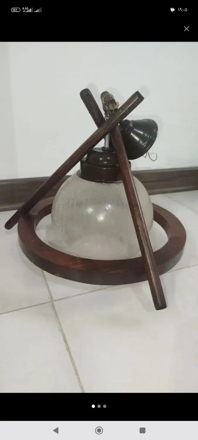 لوستر آشپز خانه یا اتاق خواب|لوستر و چراغ آویز|بندر انزلی, امامزاده|دیوار