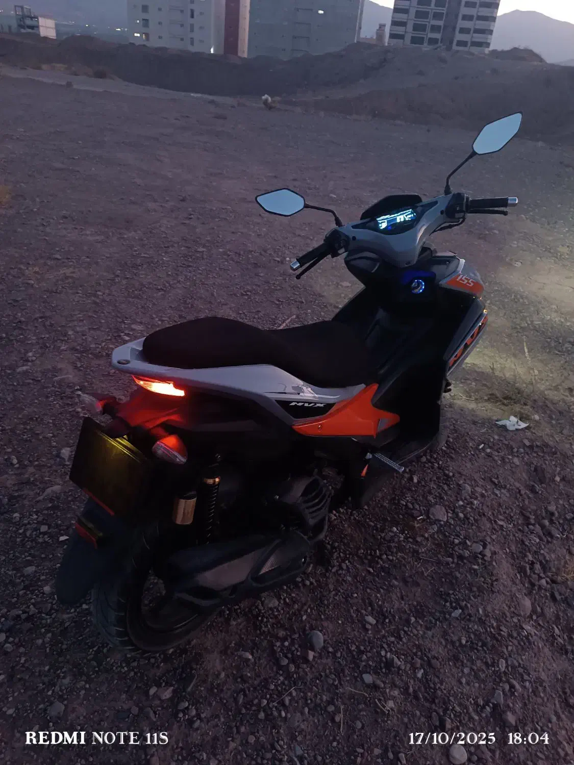 موتور آیروکسNVX155|موتورسیکلت|مرند, |دیوار