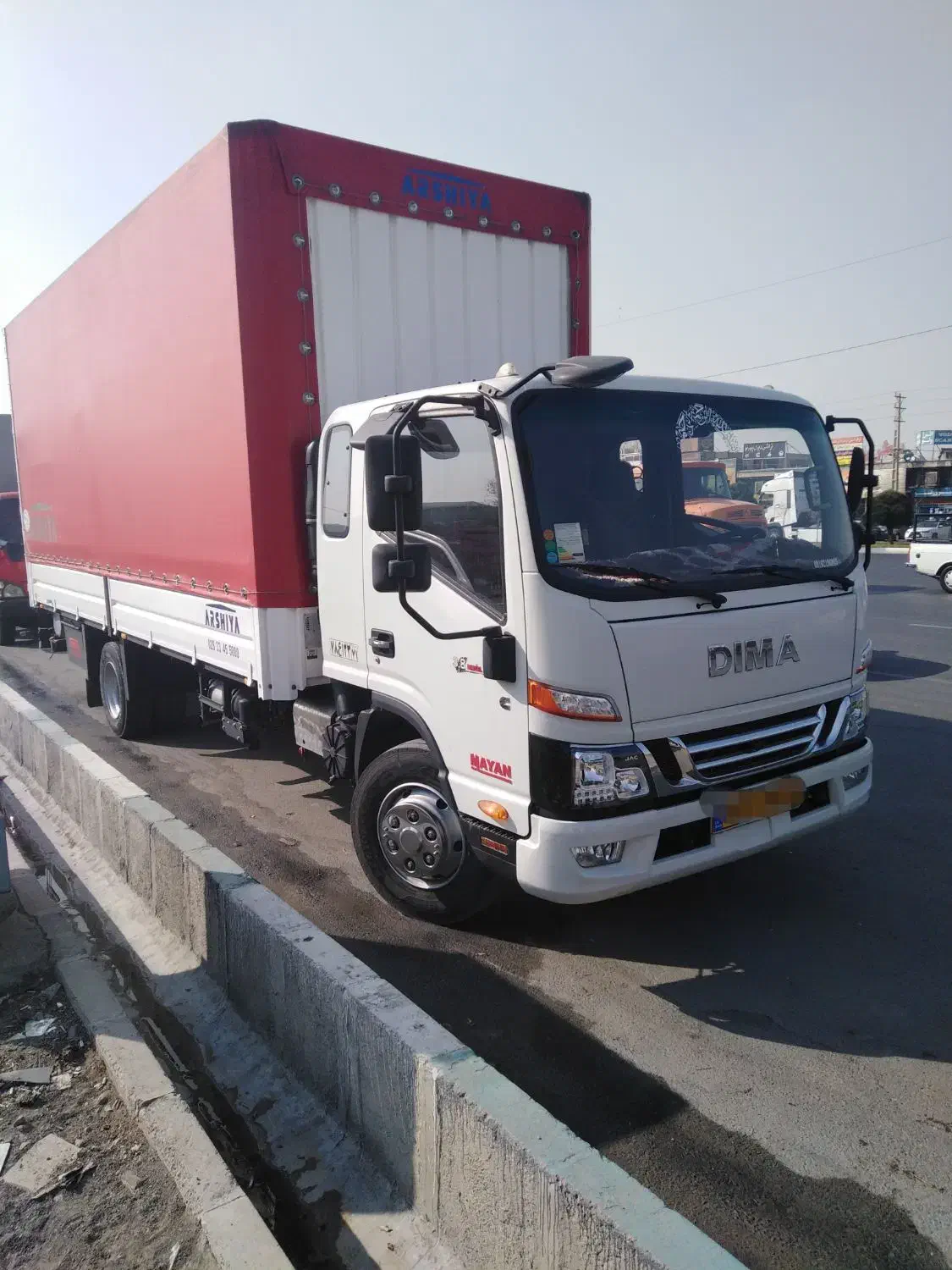 دیما 9تن مدل 1401 تحویلی 1402|خودرو سنگین|اسلامشهر, شاطره|دیوار