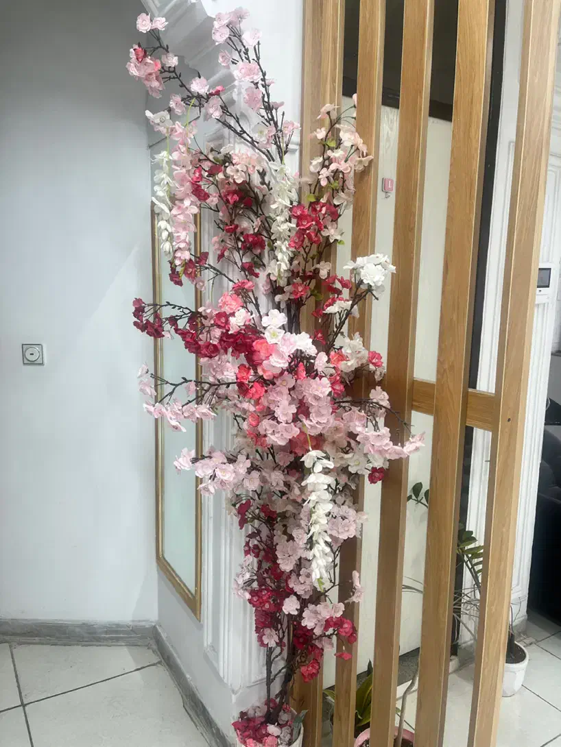 درختچه گل|گل مصنوعی|رشت, دیلمان|دیوار