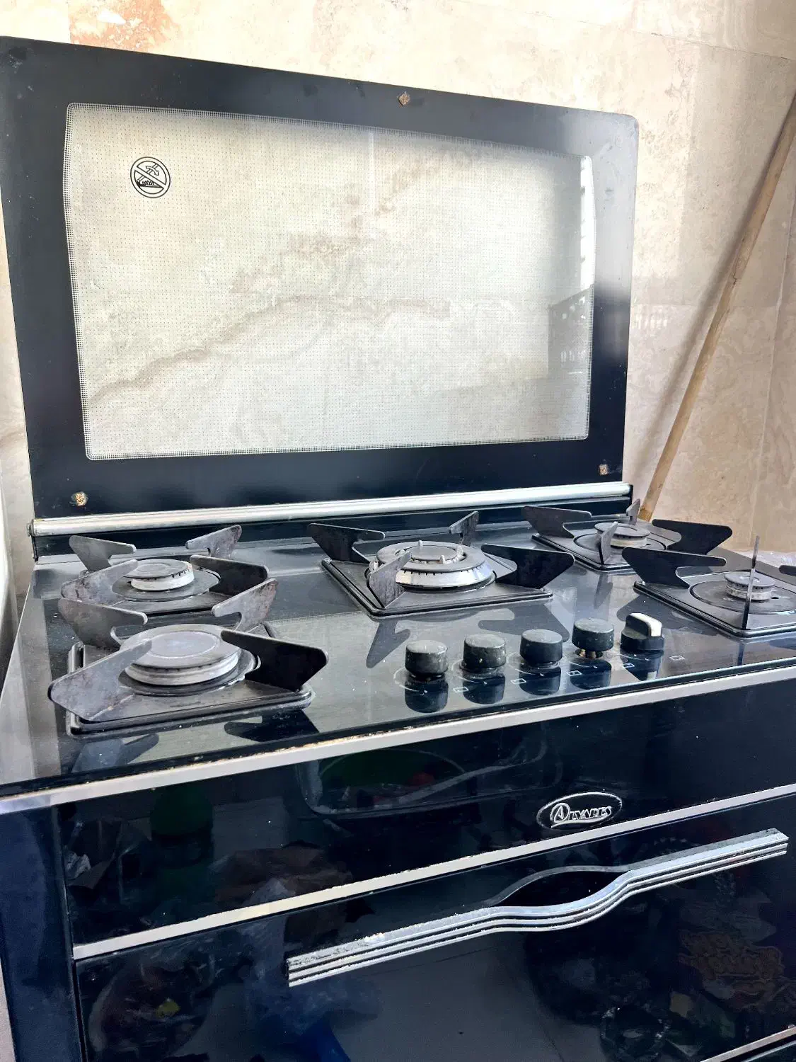 گاز مشکی کاملا نو|اجاق گاز و لوازم برقی پخت‌وپز|مشهد, دانشجو|دیوار