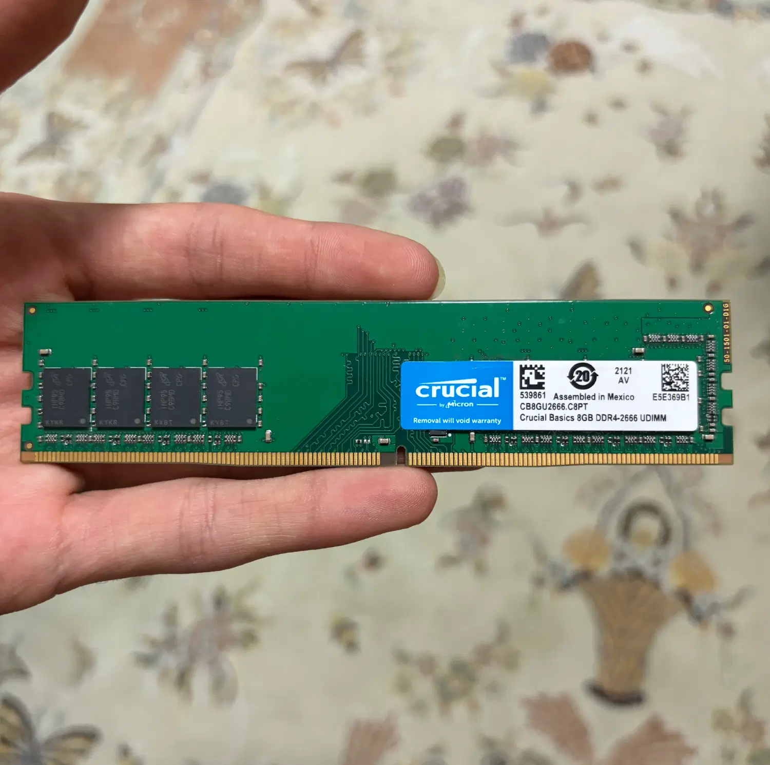 رم ۸ گیگ ddr4 ۲۶۶۶|قطعات و لوازم جانبی رایانه|کرج, حاجی آباد|دیوار
