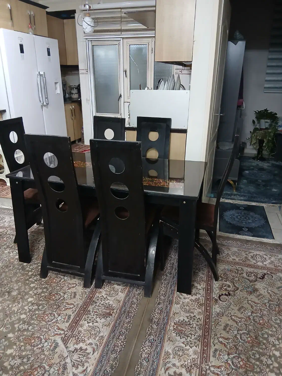 میز نهار خوری ۶ نفره|میز و صندلی غذاخوری|تهران, سلیمانی|دیوار