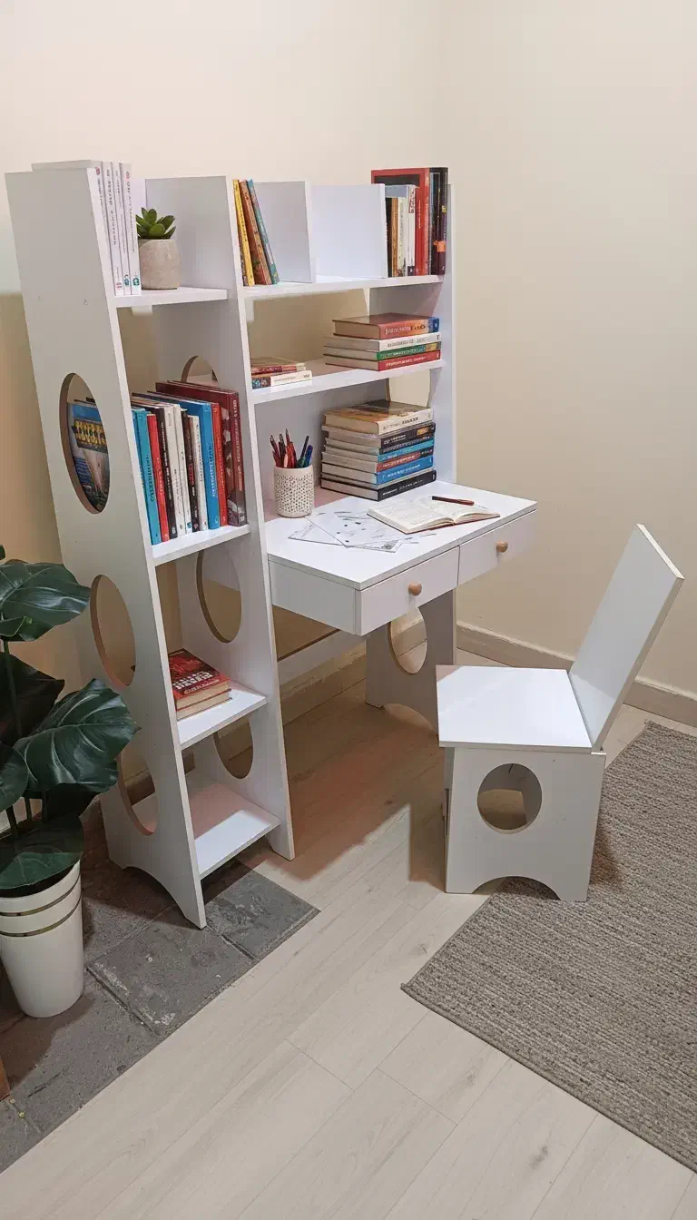 میزتحریر با چوب mdf محکم و جون دار|میز تحریر و کامپیوتر|آفتاب, |دیوار