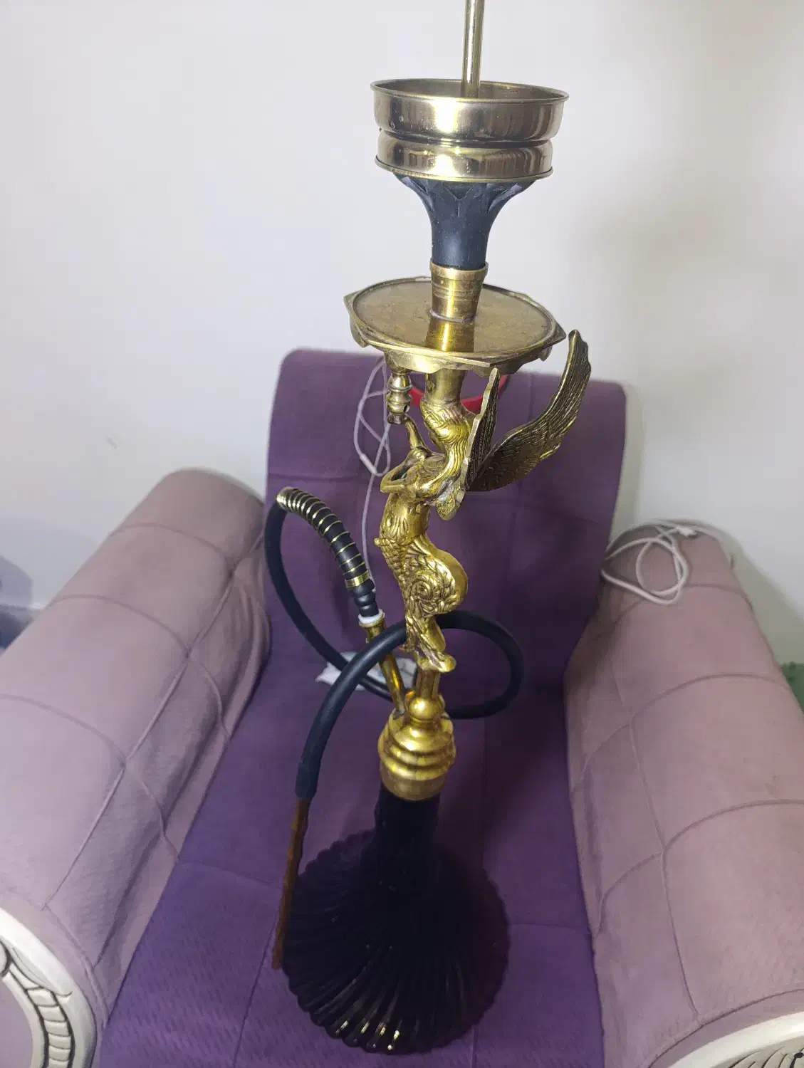 قلیون برنجی دست ساز|صنایع دستی و سایر لوازم تزئینی|مشهد, رضاییه|دیوار