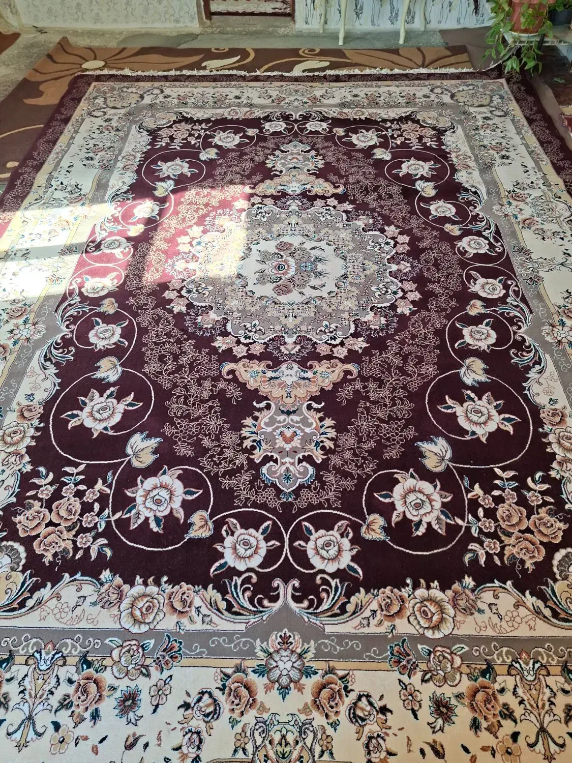 دوعددفرش ۱۲ متری|فرش|دینور, |دیوار