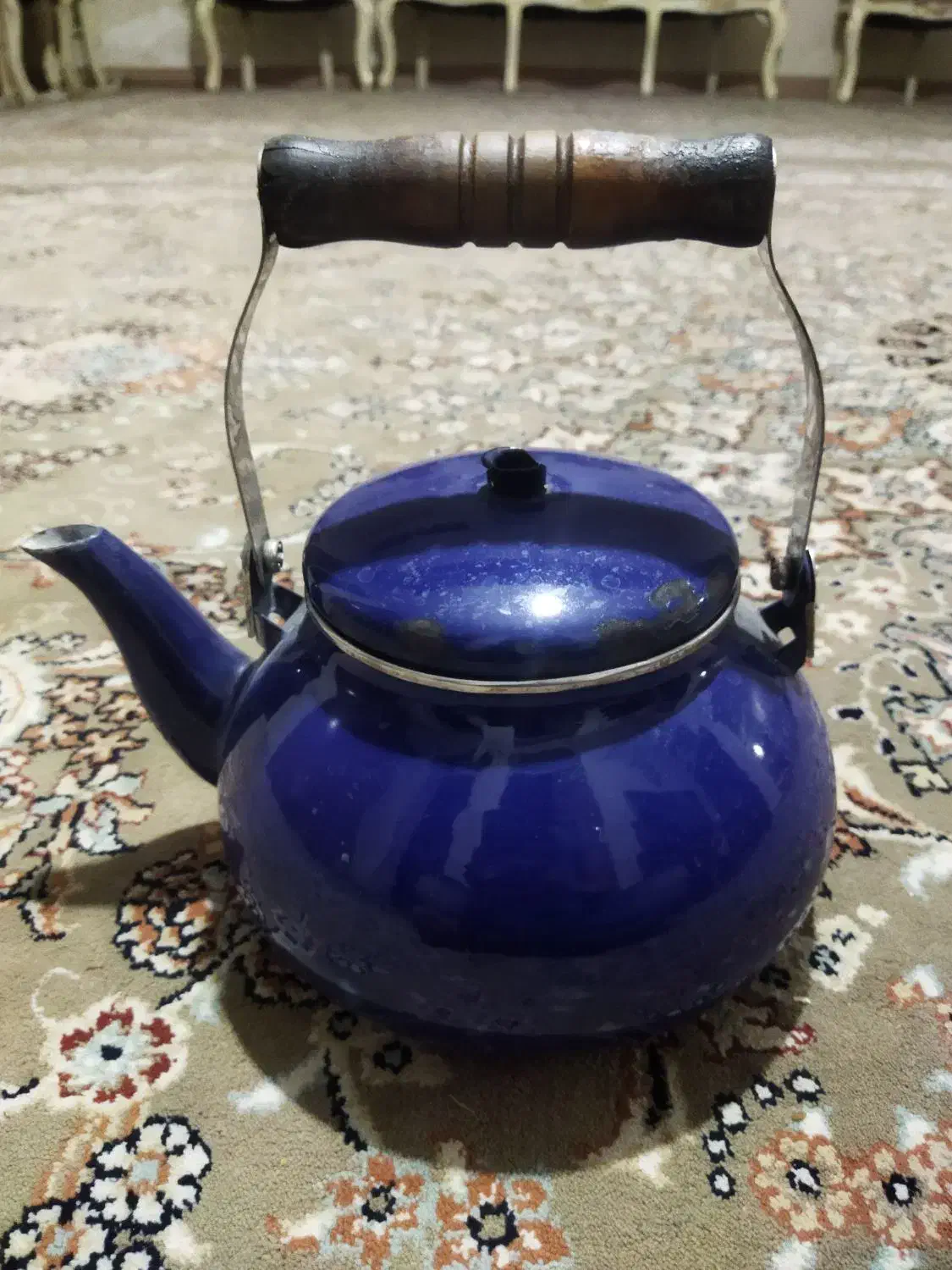 کتری لعابی|قوری، کتری، قهوه‌ساز دستی|کوهدشت, |دیوار