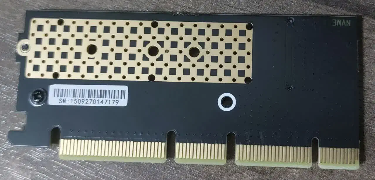 تبدیل pcie به ssd m2 nvme|قطعات و لوازم جانبی رایانه|شهرکرد, |دیوار