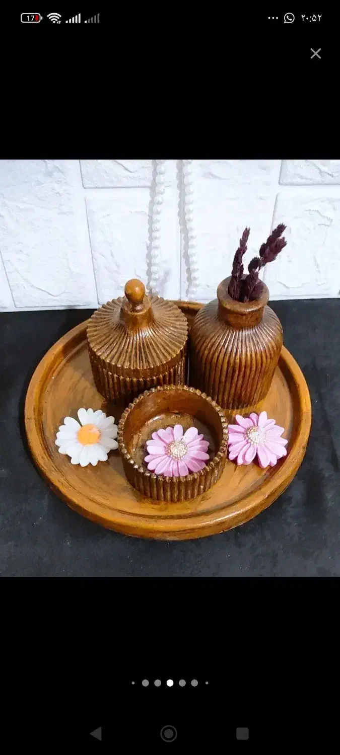 ظروف سنگ مصنوعی|صنایع دستی و سایر لوازم تزئینی|بندر ماهشهر, |دیوار