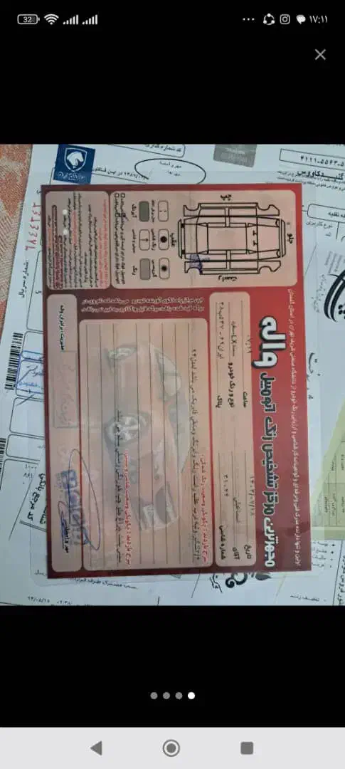 سمند LXمدل ۹۴|خودرو سواری و وانت|گنبد کاووس, |دیوار