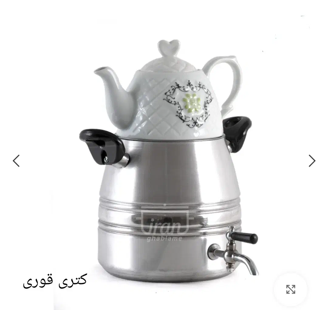 کتری قوری استیل کارخانه ای بهشهر قیمت عمده|قوری، کتری، قهوهساز دستی|بهشهر, |دیوار