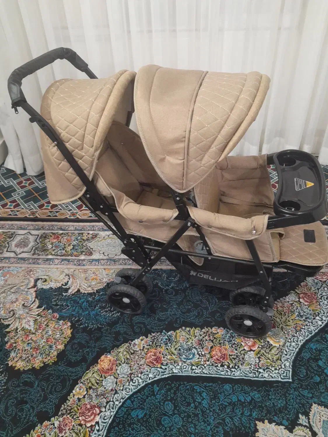 کالسکه دو قلوه نو نو هست. تو عکس معلوم|کالسکه و لوازم جانبی|مشهد, محمدآباد|دیوار