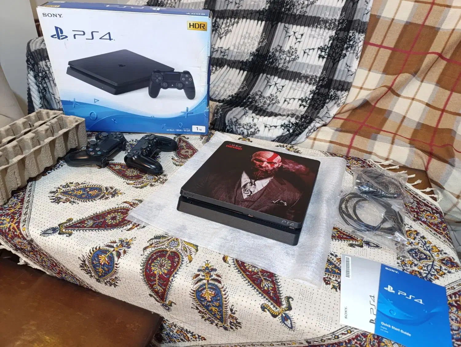 PS4 slim 1TB|کنسول، بازی ویدئویی و آنلاین|اصفهان, مفتح|دیوار