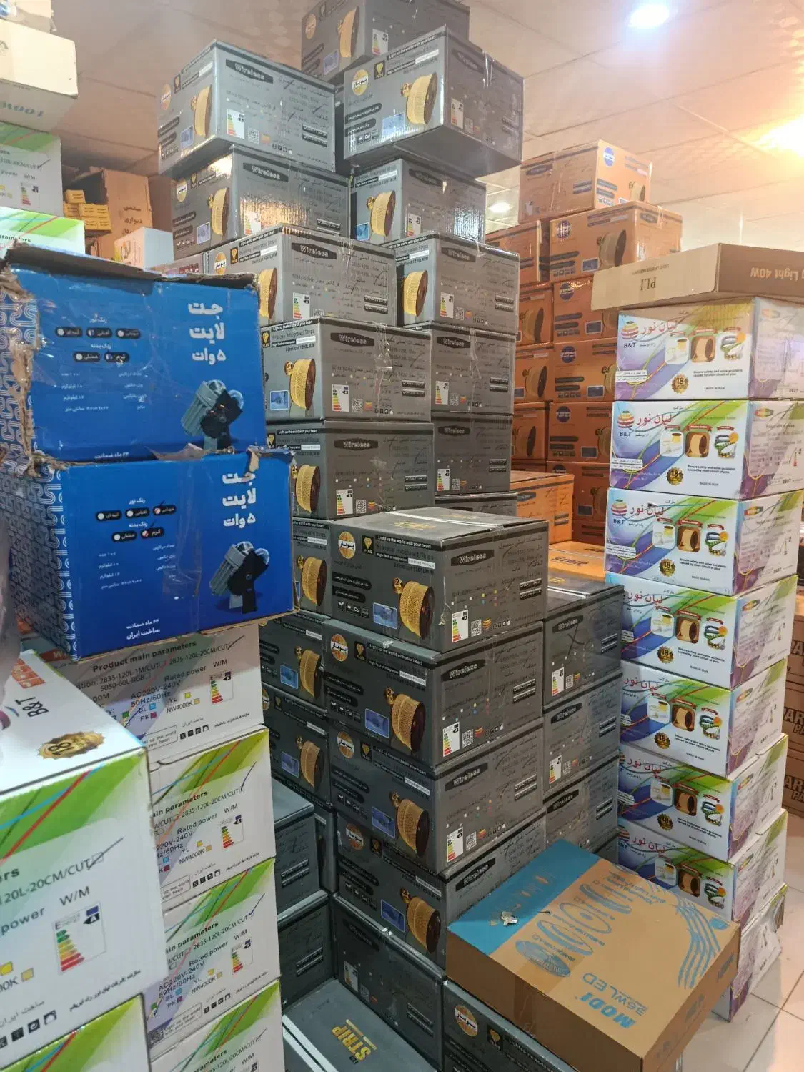 شلنگ نوری|لامپ و چراغ|تبریز, |دیوار