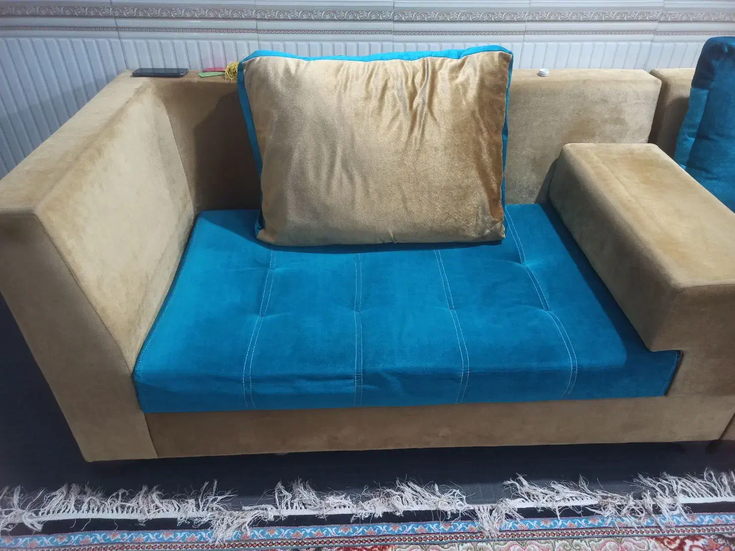 ست مبل کامل تمیز در حد صفر|مبلمان خانگی و میز عسلی|بندر گناوه, |دیوار