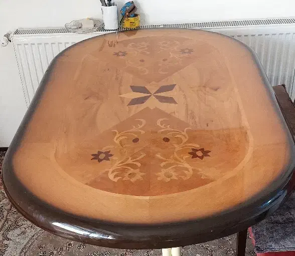 میز ناهار خوری|میز و صندلی غذاخوری|آران و بیدگل, |دیوار