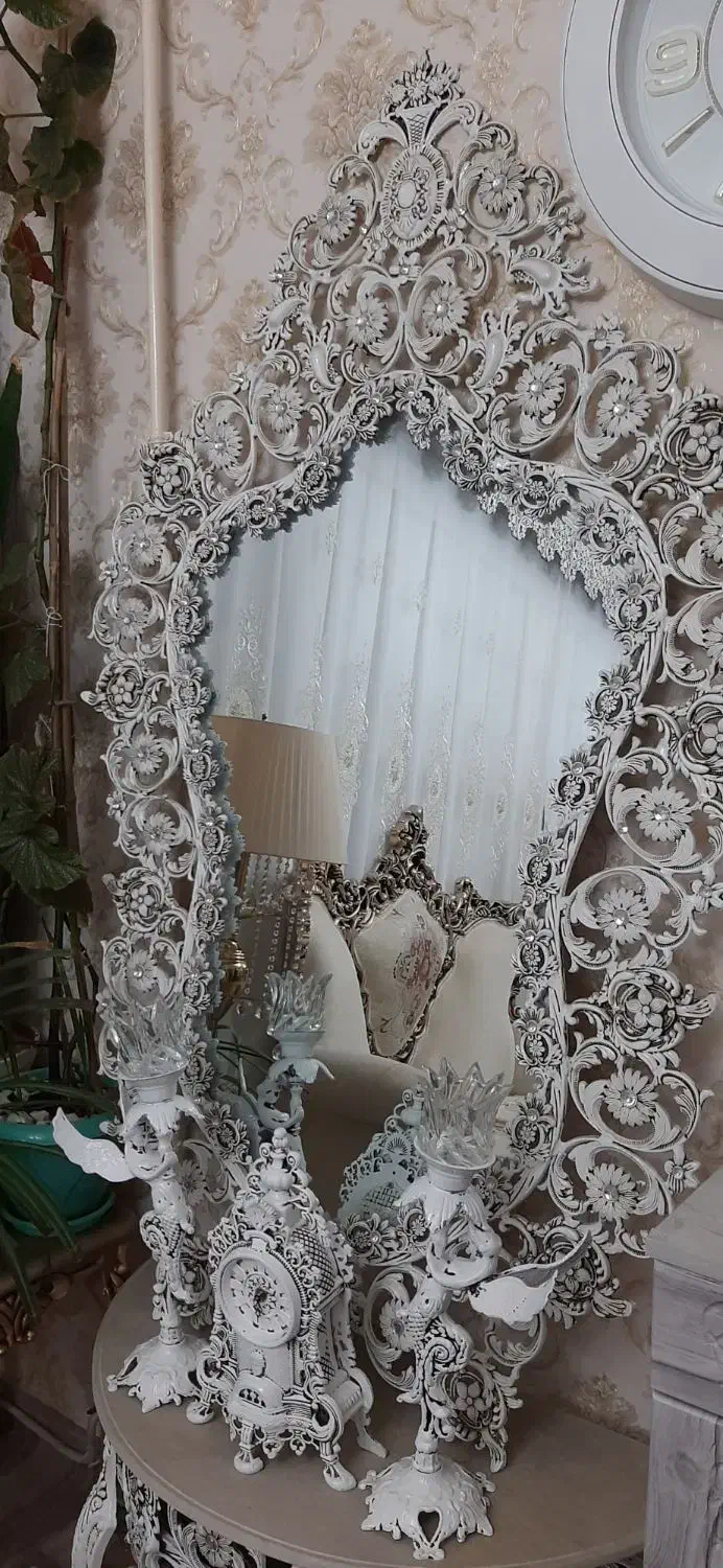 آیینه و شمعدان|بوفه، ویترین، کنسول|تبریز, |دیوار