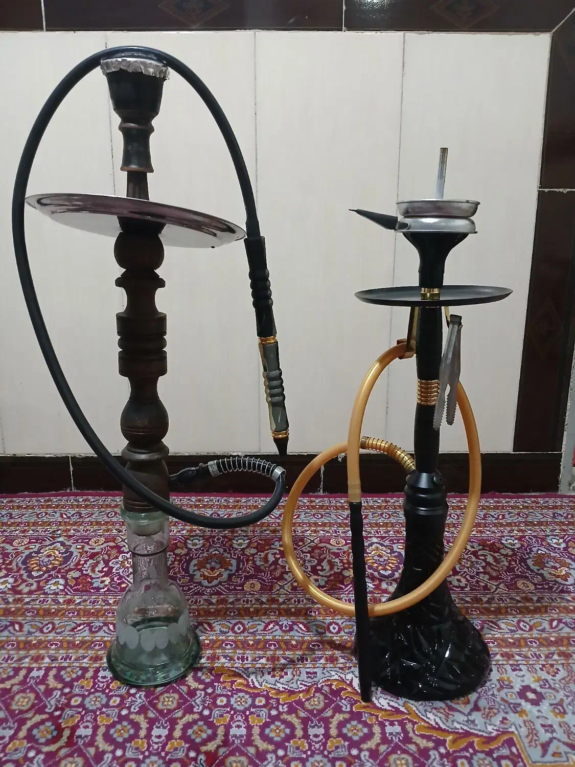 ۲ عدد قلیان بسیار سالم و نو|کلکسیون و سرگرمی|کرمانشاه, |دیوار