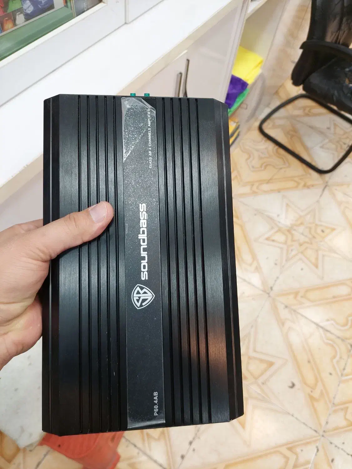 آمپلی ۸۷۰وات چهارخروجه|صوتی و تصویری|لامرد, |دیوار