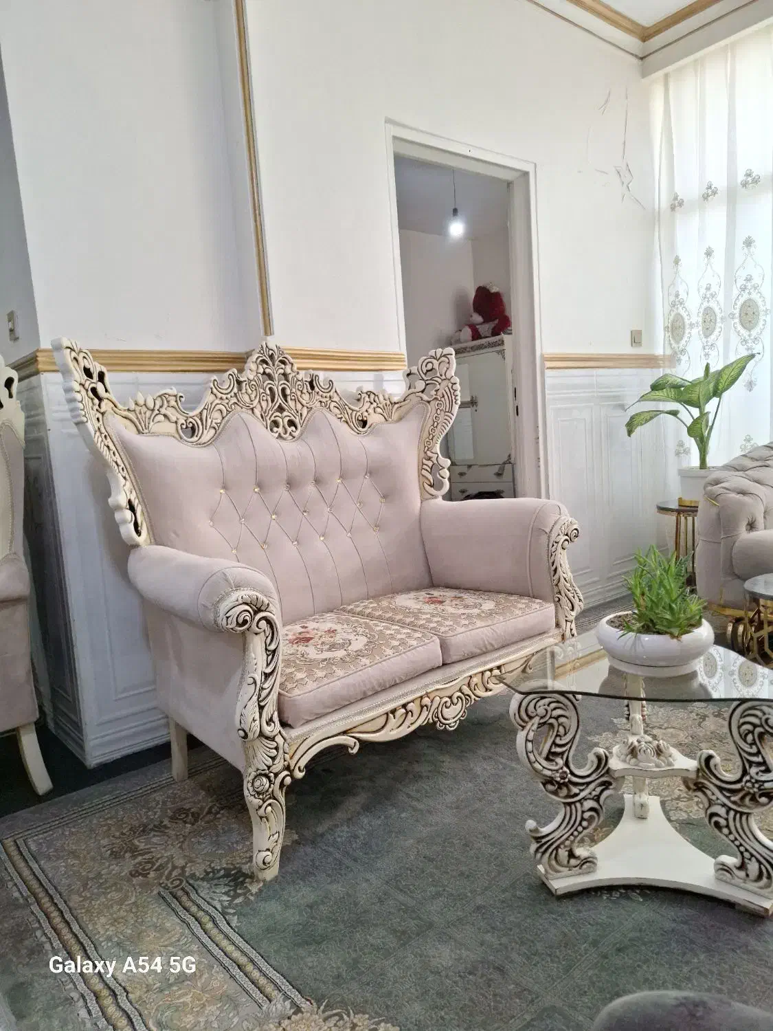 ویترین و مبل با میز تلویزیون|مبلمان خانگی و میز عسلی|ورامین, شهرک مدرس|دیوار