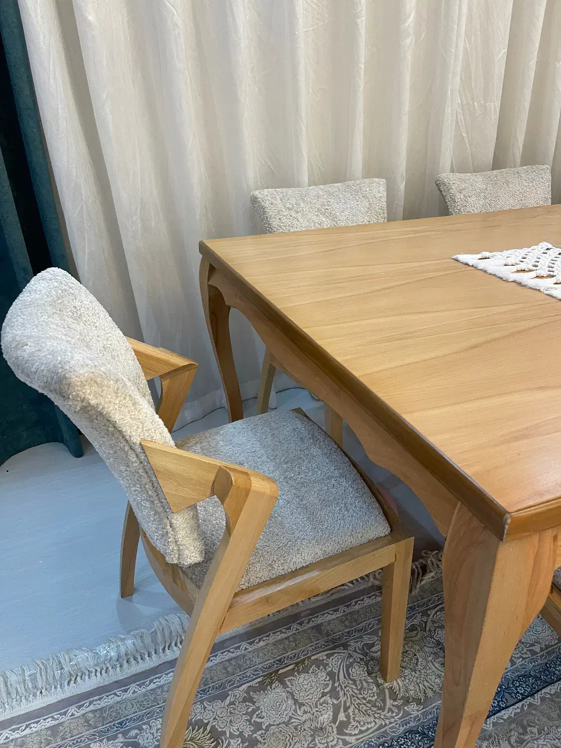 میز ناهار خوری ۱۰نفره|میز و صندلی غذاخوری|فولادشهر, مسکن مهر فولادشهر|دیوار