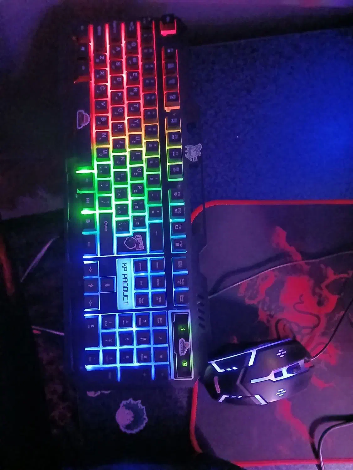 موس کیورد موس پد هدست گیمینگ|قطعات و لوازم جانبی رایانه|تربت‌حیدریه, سرمحله|دیوار