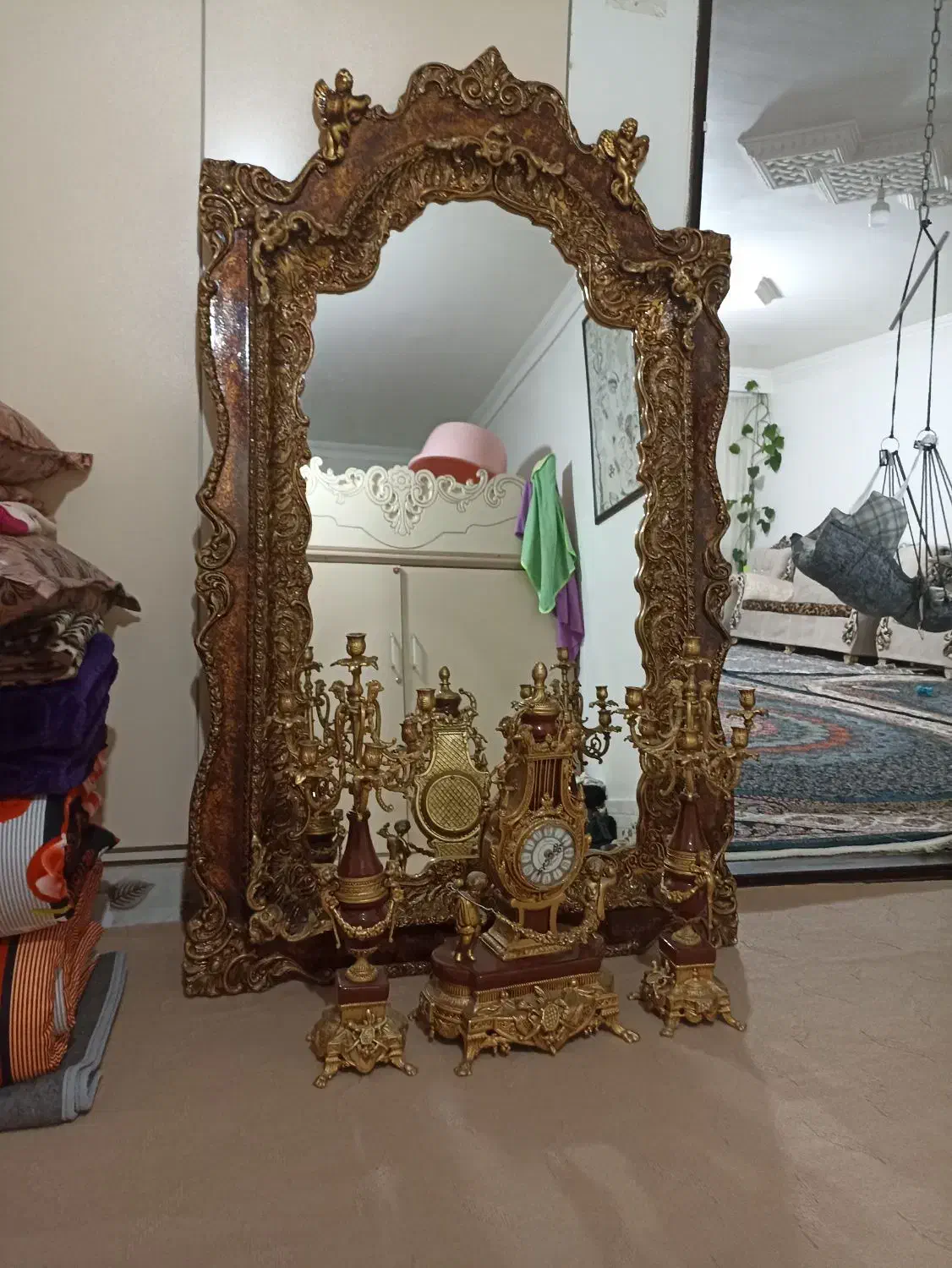 آینه شمدان|صنایع دستی و سایر لوازم تزئینی|ابهر, |دیوار