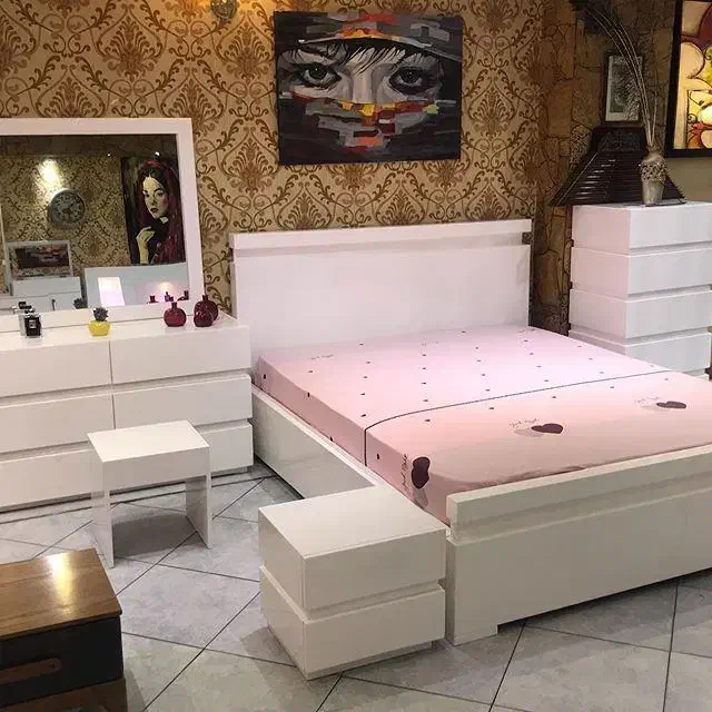 سرویس خواب ویکتوریا|تخت و سرویس خواب|قم, باغ شریفی|دیوار