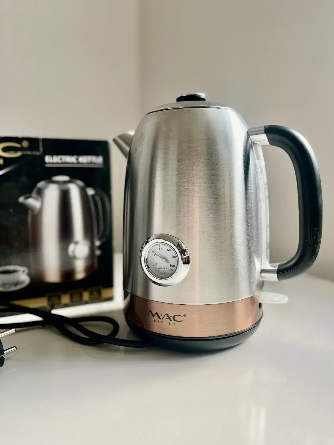 کتری برقی مک‌استایلر|سماور، چای‌ساز، قهوه‌ساز|قم, شهر قائم|دیوار