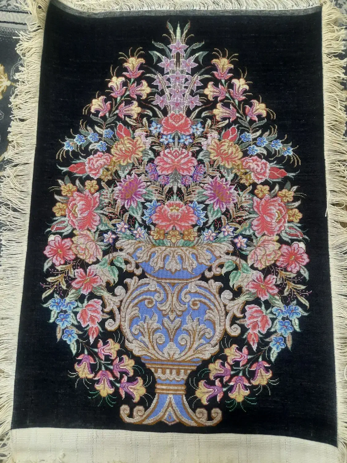 تابلو فرش ابریشم|تابلو فرش|قم, نیروگاه|دیوار