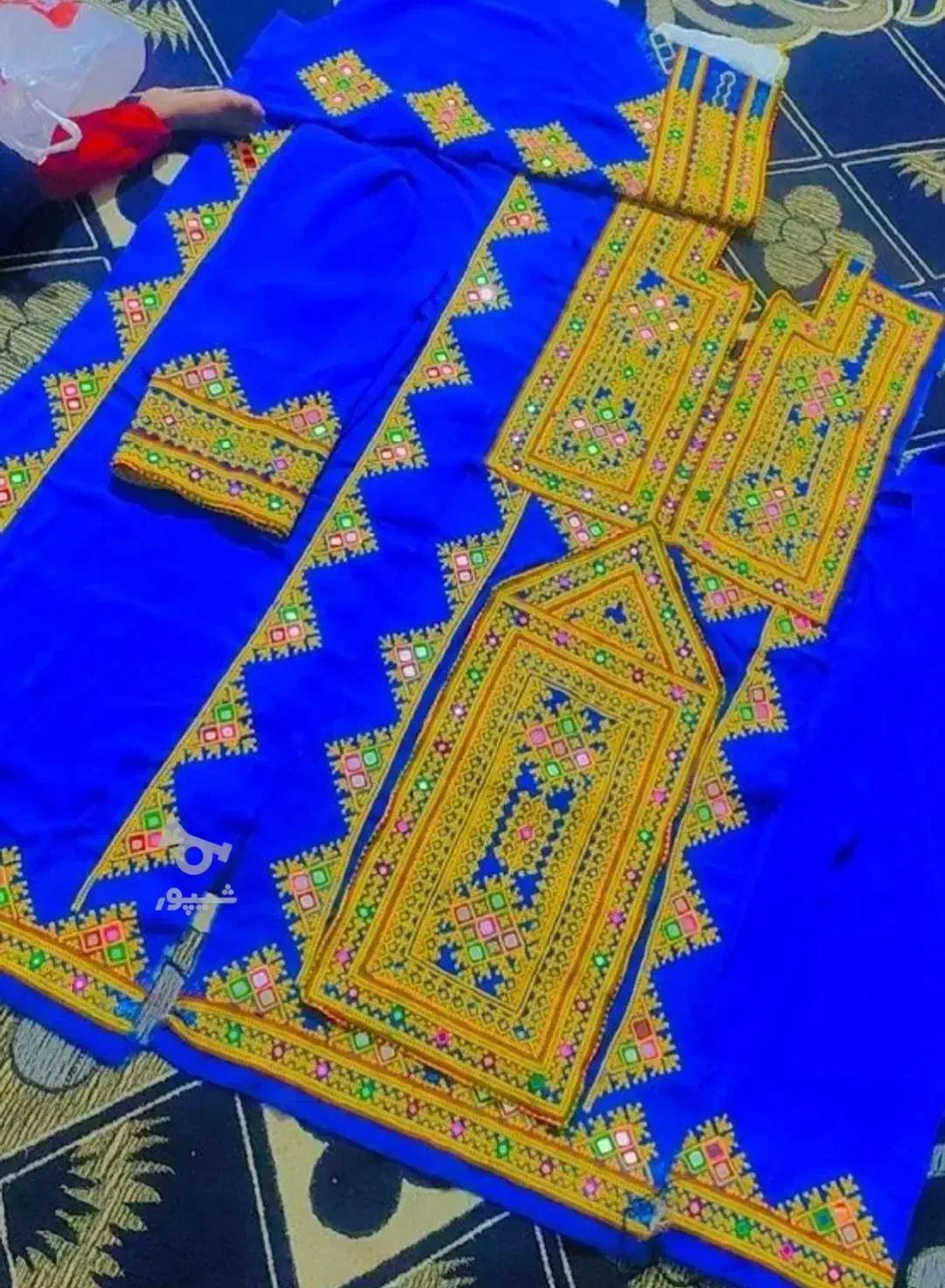 لباس بلوچی|لباس|کهنوج, |دیوار