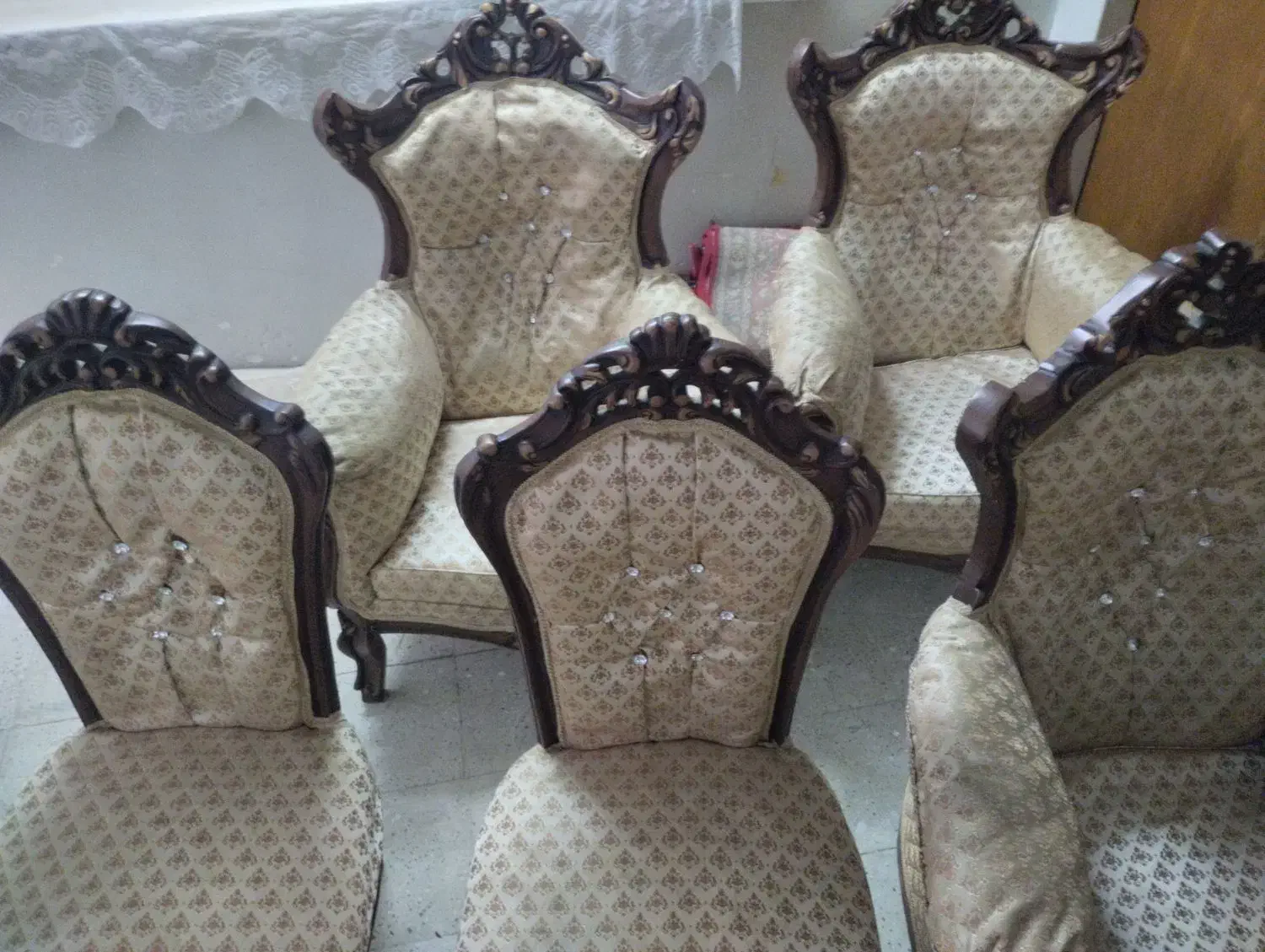 مبلمان تمام چوب راش|مبلمان خانگی و میز عسلی|اسلام‌شهر, مطهری|دیوار