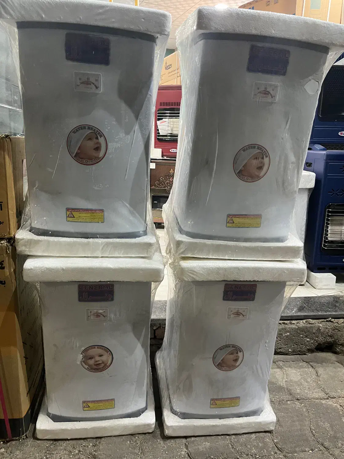 آبگرمکن برقی دیواری برفاب|آبگرمکن، پکیج، شوفاژ|ساوه, |دیوار